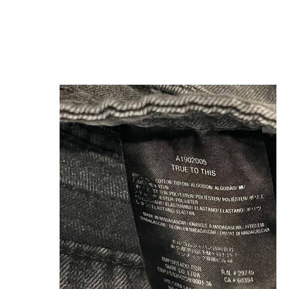 Vorta Slim Straight Black Jeans 36x30 - Picture 4 of 6